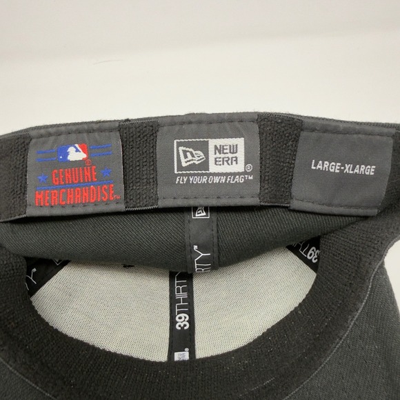 New Era 39THIRTY Arizona Diamondbacks Hat Mens Black Stretch Fit MLB Cap L/XL - Picture 9 of 10